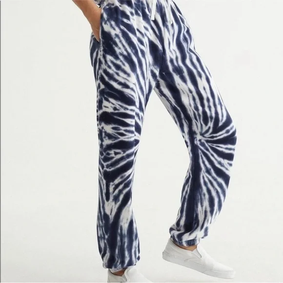 Lucky Brand🍀 Womens Chill At Home Tie-dye Cotton Joggers, Size S - Picture 7 of 16